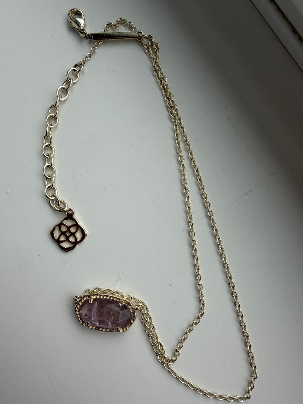 Kendra Scott Necklace, PURPLE